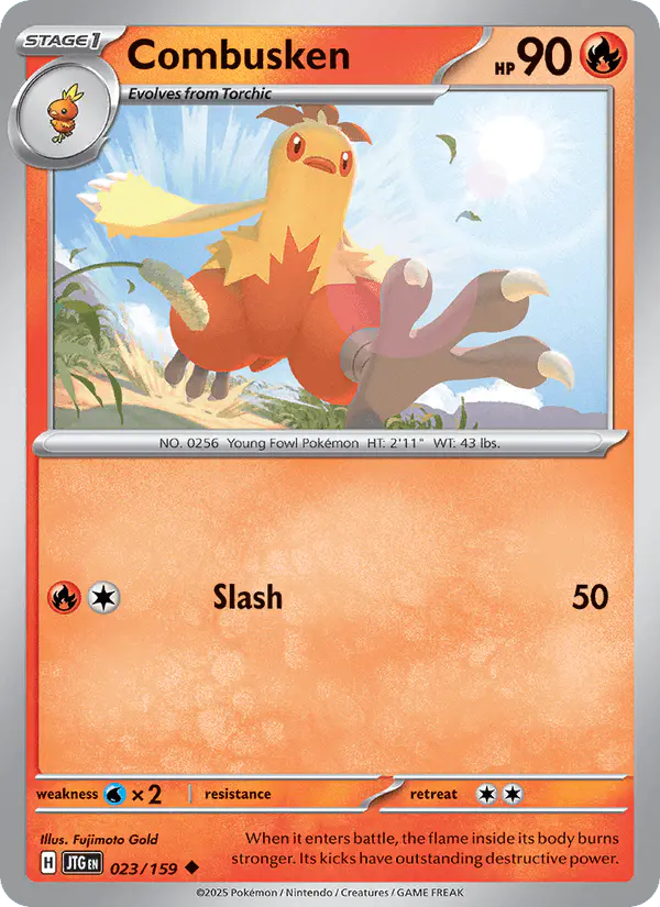 Carta Combusken 023/159 de Journey Together