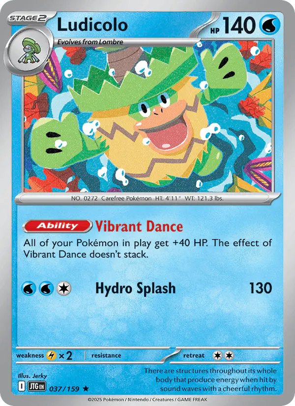 Carta Ludicolo 037/159 de Journey Together