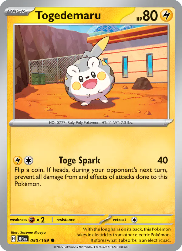 Carta Togedemaru 050/159 de Journey Together