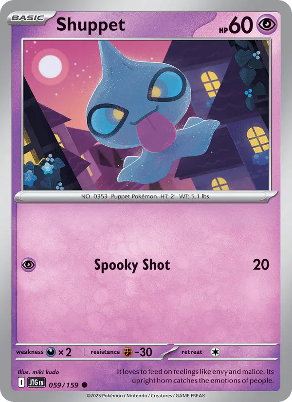 Carta Shuppet 059/159 de Journey Together