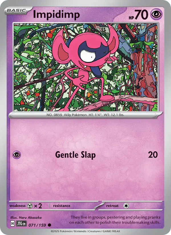 Carta Impidimp 071/159 de Journey Together