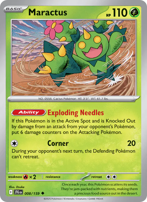 Carta Maractus 008/159 de Journey Together