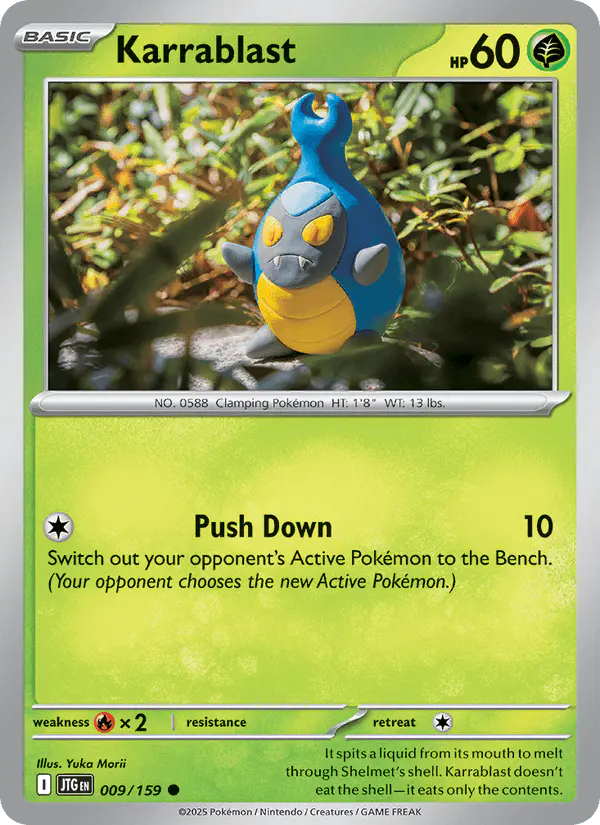 Carta Karrablast 009/159 de Journey Together