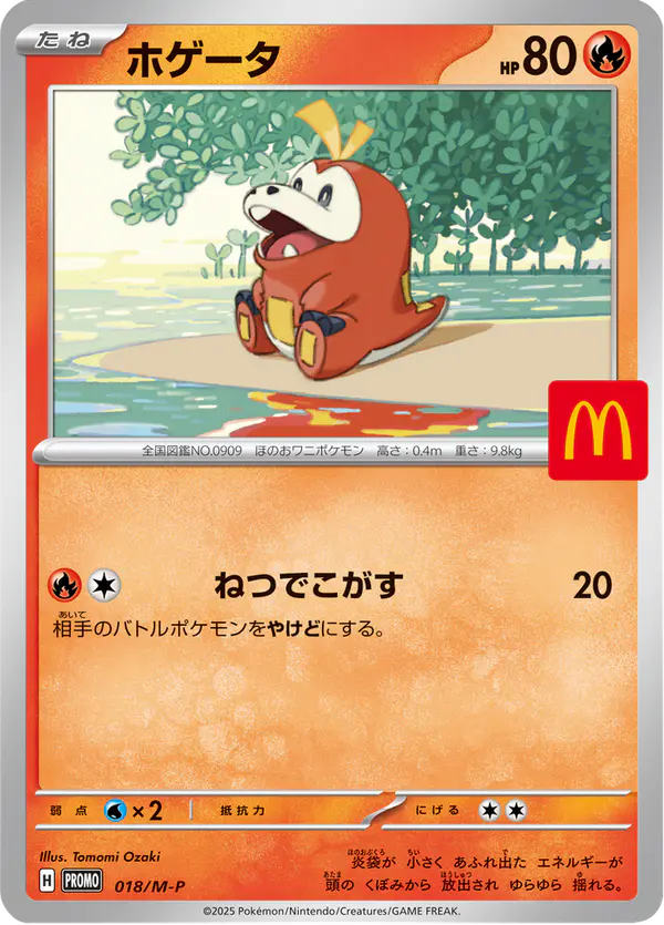 Carta ホゲータ #18 de メガ プロモカード