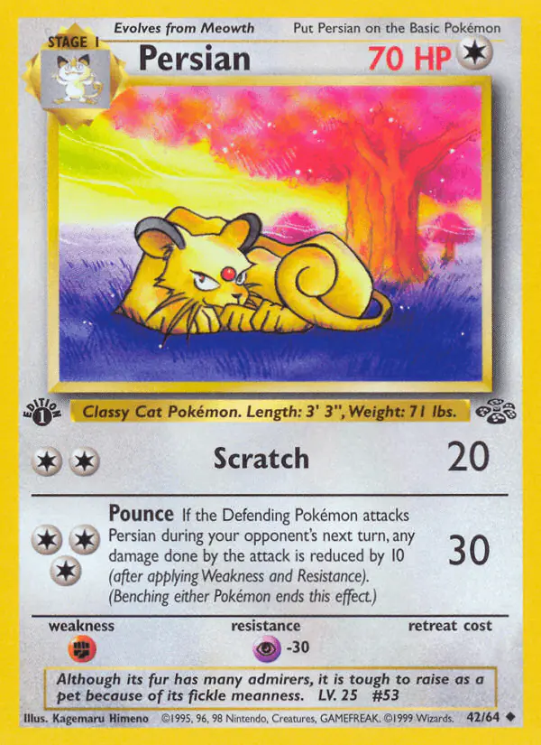 Carta Persian 42/64 de Jungle