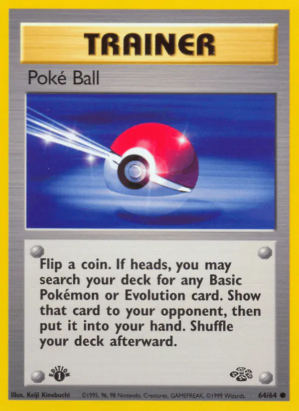Carta Poké Ball 64/64 de Jungle