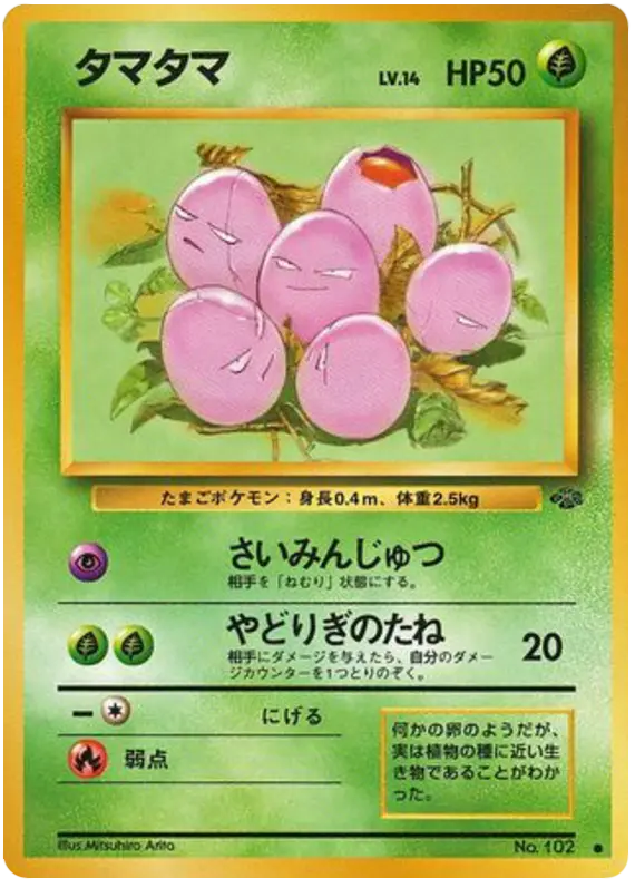 Carta タマタマ 6/48 de ポケモンジャングル