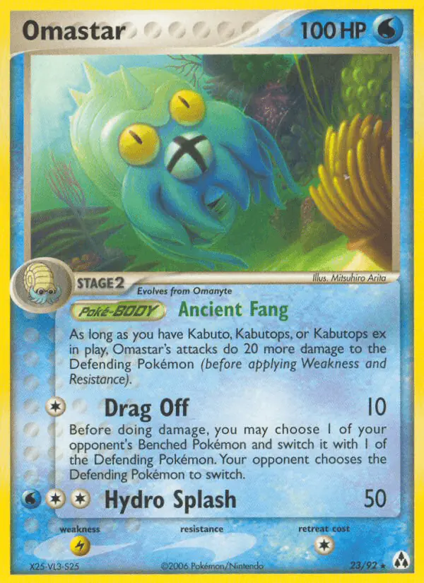 Carta Omastar 23/92 de Legend Maker