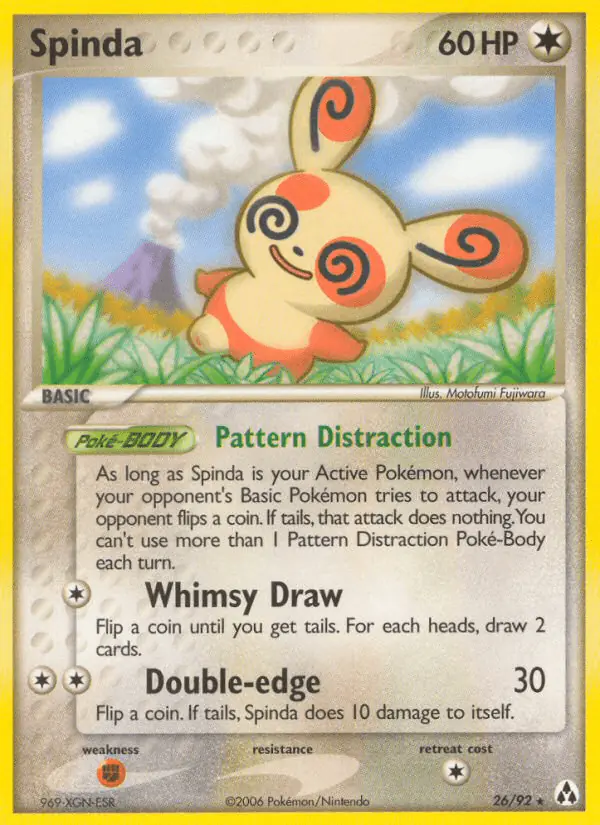 Carta Spinda 26/92 de Legend Maker