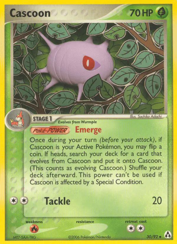 Carta Cascoon 30/92 de Legend Maker