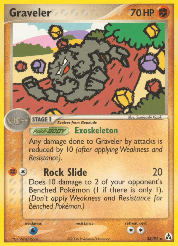 Carta Graveler 34/92 de Legend Maker