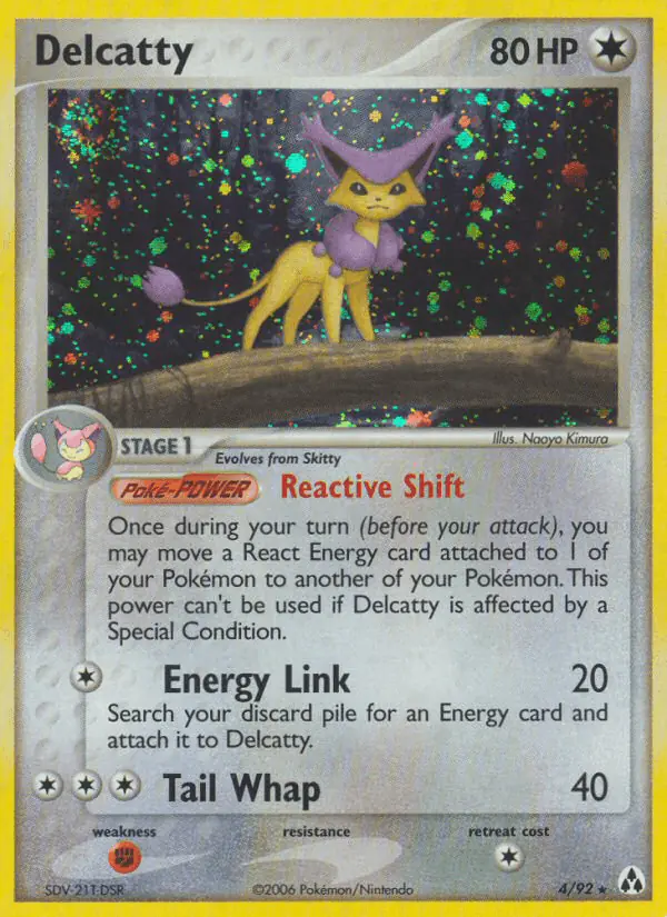Carta Delcatty 4/92 de Legend Maker
