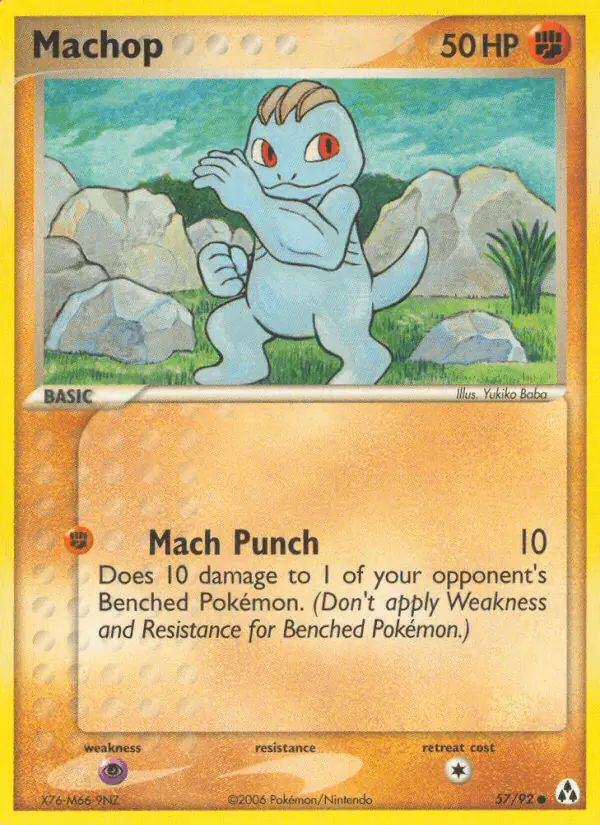 Carta Machop 57/92 de Legend Maker