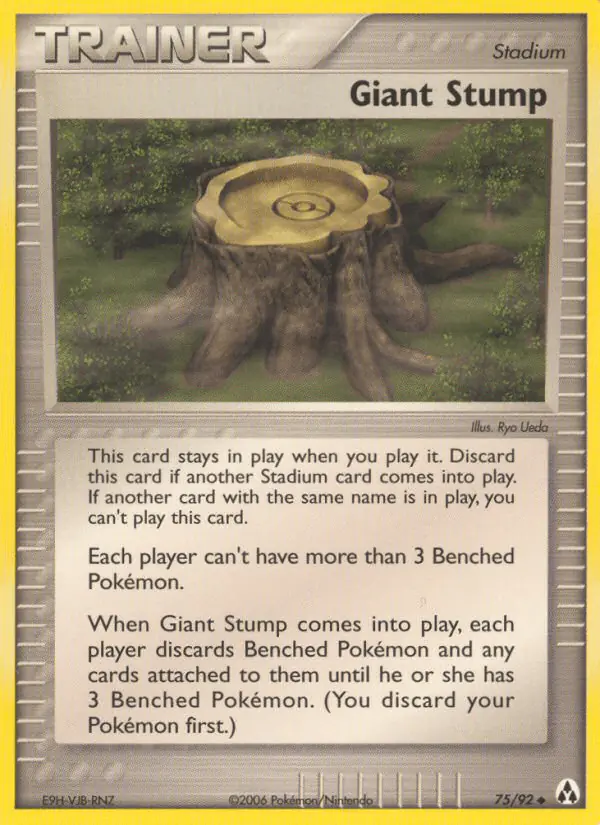 Carta Giant Stump 75/92 de Legend Maker