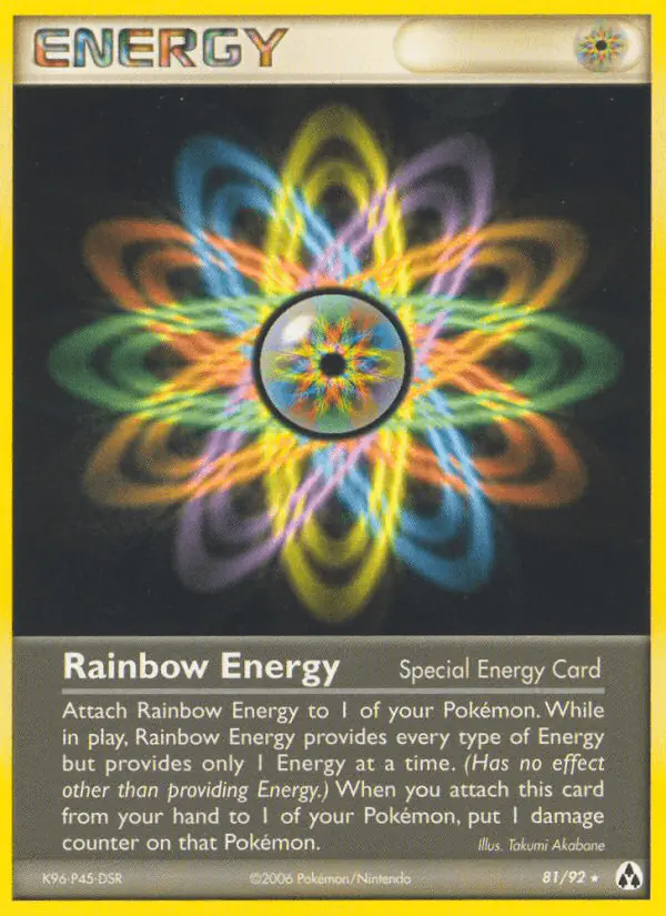 Carta Rainbow Energy 81/92 de Legend Maker