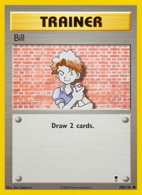 Carta Bill 108/110 de Legendary Collection