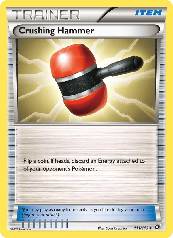 Carta Crushing Hammer 111/113 de Legendary Treasures