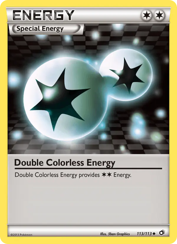 Carta Double Colorless Energy 113/113 de Legendary Treasures