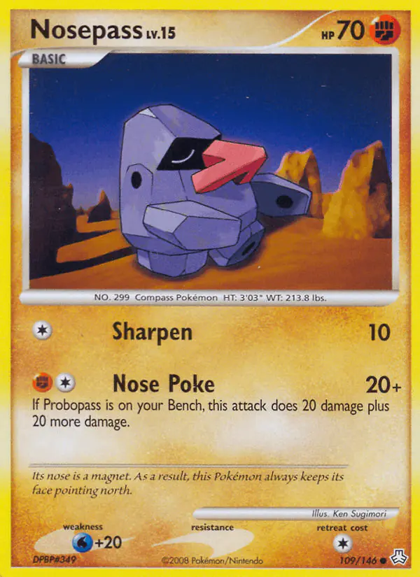 Carta Nosepass 109/146 de Legends Awakened