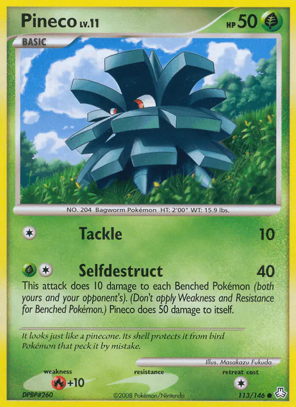 Carta Pineco 113/146 de Legends Awakened