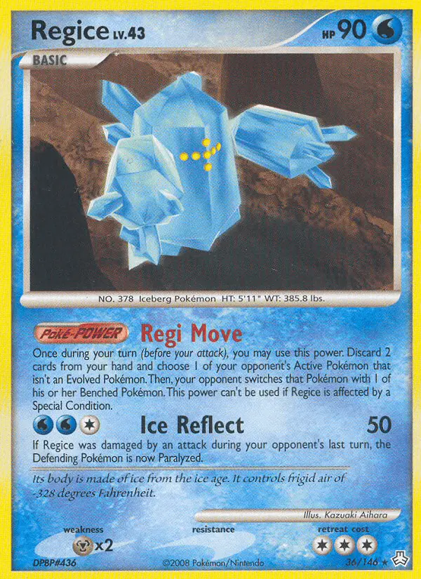 Carta Regice 36/146 de Legends Awakened