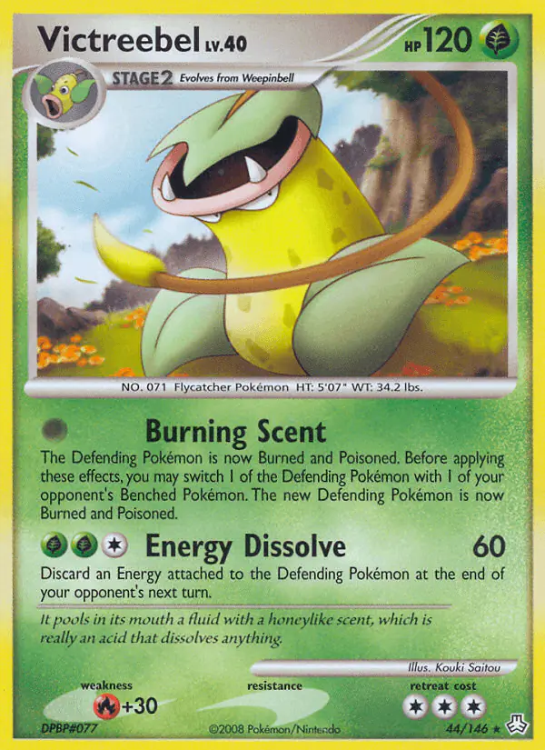 Carta Victreebel 44/146 de Legends Awakened