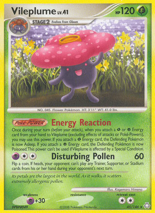 Carta Vileplume 45/146 de Legends Awakened