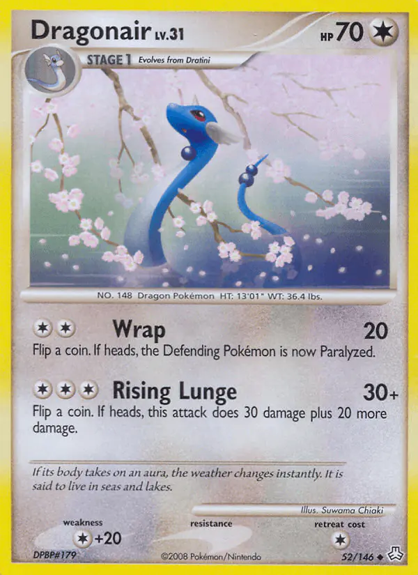 Carta Dragonair 52/146 de Legends Awakened
