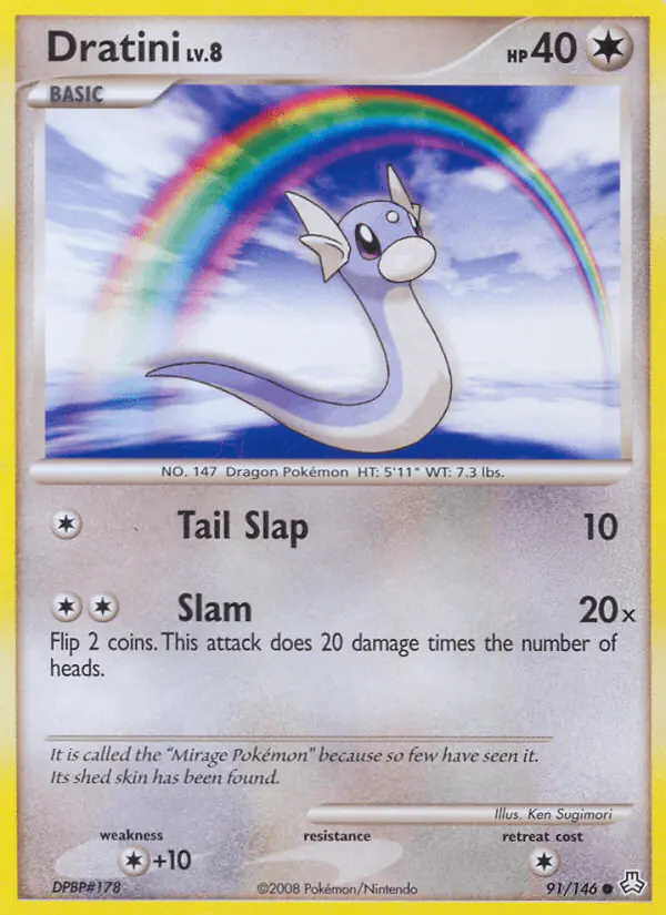 Carta Dratini 91/146 de Legends Awakened