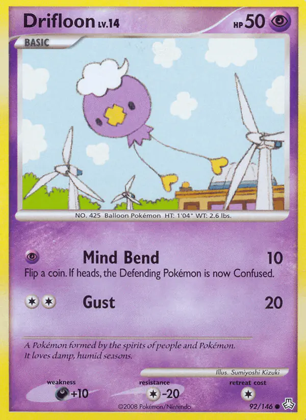 Carta Drifloon 92/146 de Legends Awakened