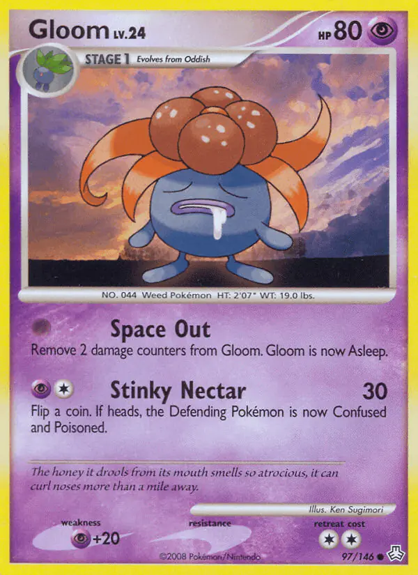Carta Gloom 97/146 de Legends Awakened