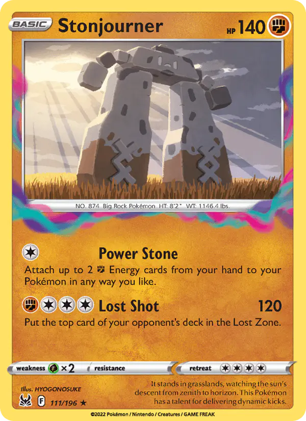 Carta Stonjourner 111/196 de Lost Origin
