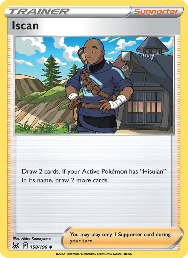 Carta Iscan 158/196 de Lost Origin