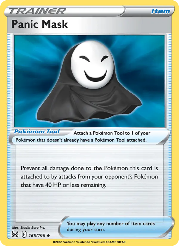 Carta Panic Mask 165/196 de Lost Origin