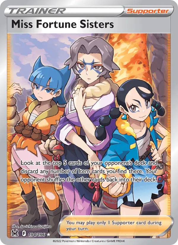 Carta Miss Fortune Sisters 194/196 de Lost Origin