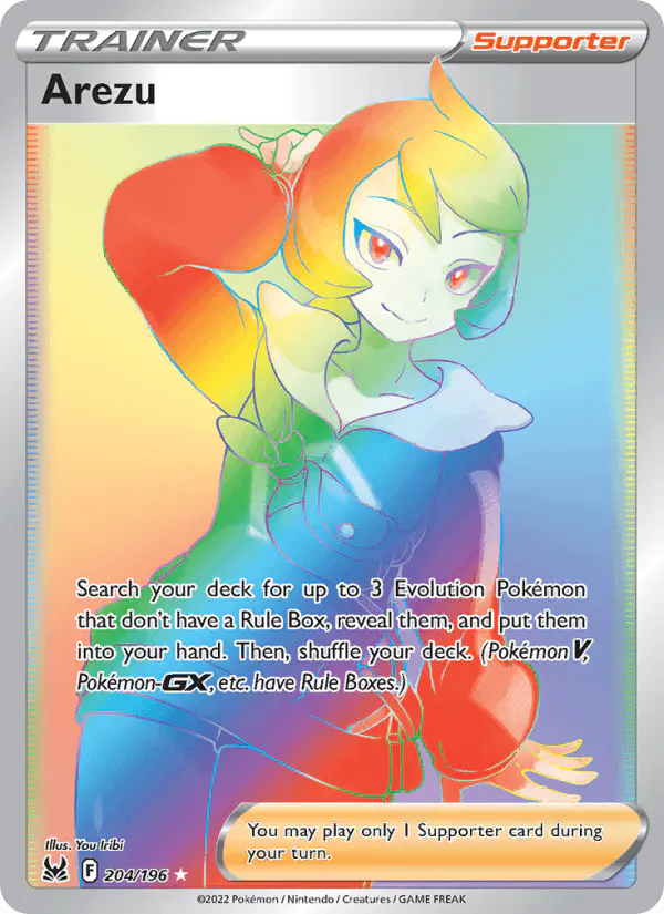 Carta Arezu 204/196 de Lost Origin