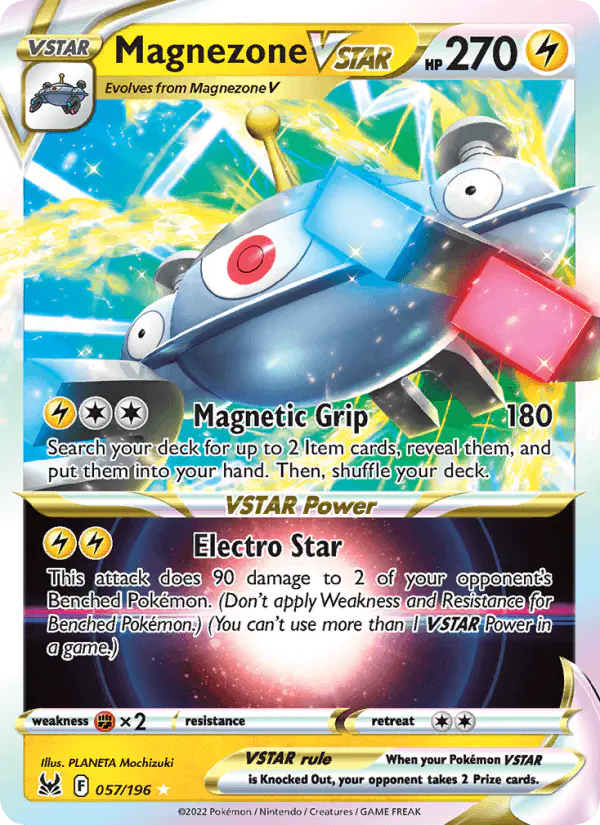 Carta Magnezone VSTAR 057/196 de Lost Origin