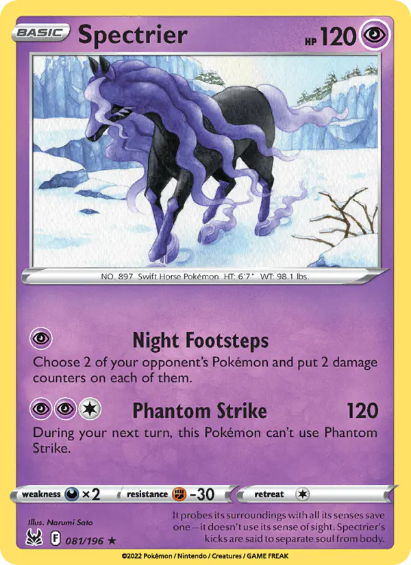 Carta Spectrier 081/196 de Lost Origin