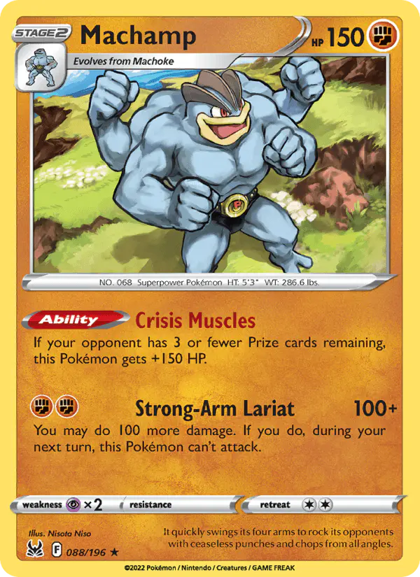 Carta Machamp 088/196 de Lost Origin
