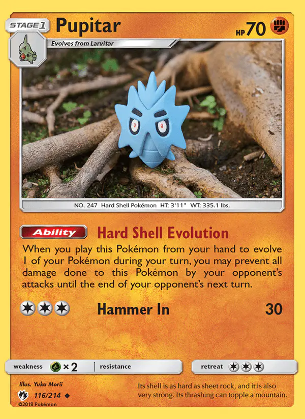 Carta Pupitar 116/214 de Lost Thunder