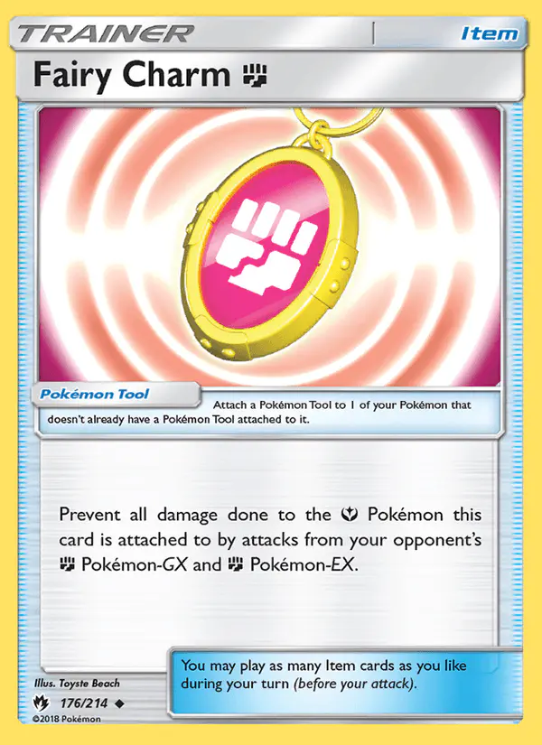 Carta Fairy Charm Fighting 176/214 de Lost Thunder