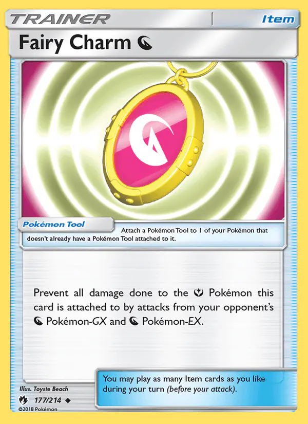 Carta Fairy Charm Dragon 177/214 de Lost Thunder