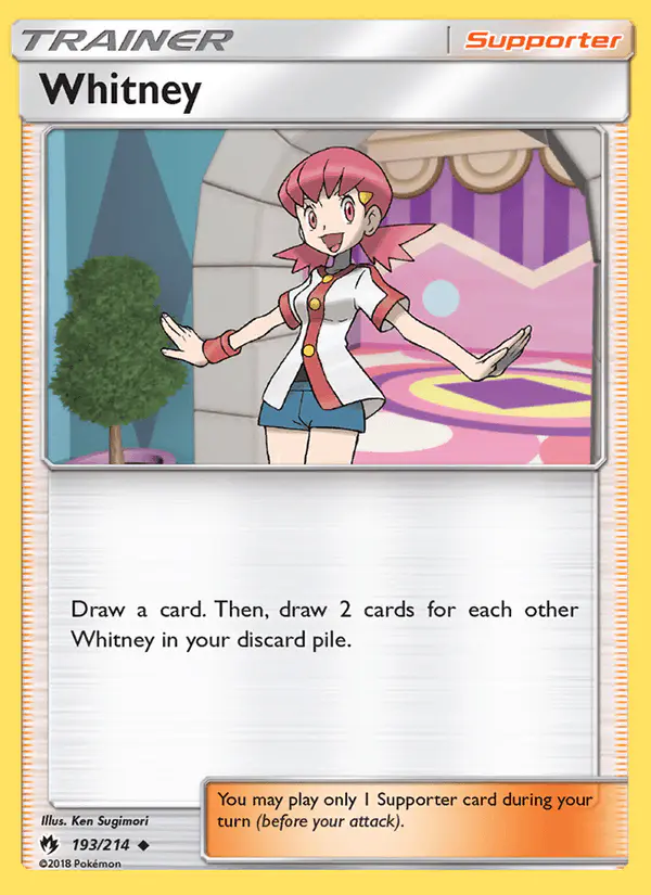 Carta Whitney 193/214 de Lost Thunder