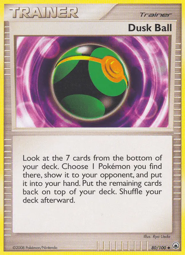 Carta Dusk Ball 80/100 de Majestic Dawn