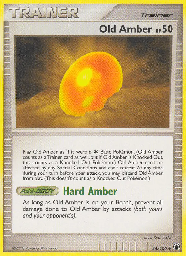 Carta Old Amber 84/100 de Majestic Dawn