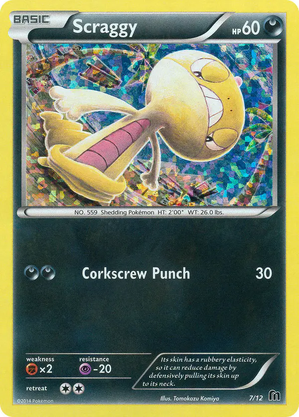 Carta Scraggy 7/12 de McDonald's Collection 2016