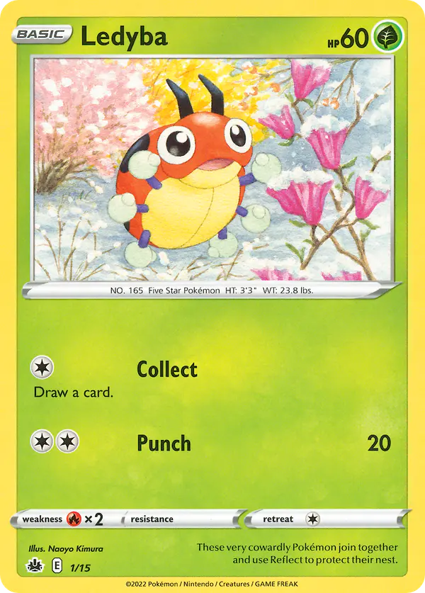 Carta Ledyba 1/15 de McDonald's Collection 2022