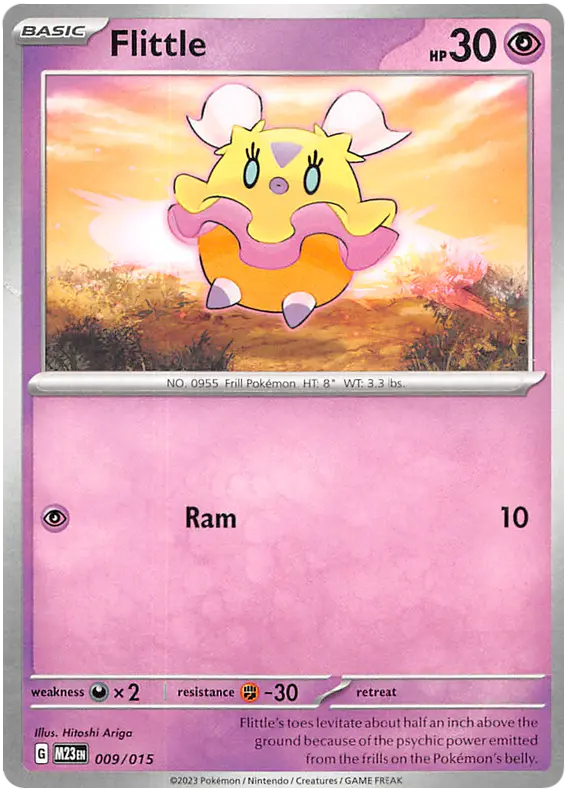 Carta Flittle 9/15 de McDonald's Collection 2023