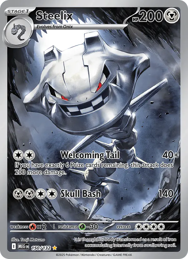 Carta Steelix 150/132 de Mega Evolution