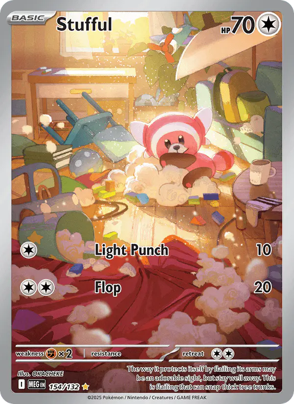 Carta Stufful 154/132 de Mega Evolution